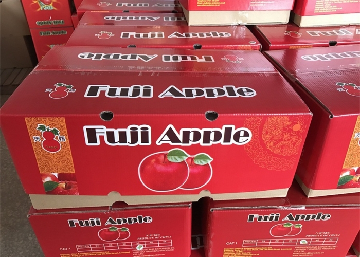 包装好的苹果